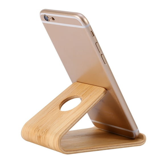 Soporte universal de bambú de madera para teléfono móvil para iPhone para Samsung para Xiaomi huawei 2018