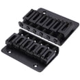thumbnail image 4 of Bridge Saddles, Guitar Bridge 6 String  For Electric Guitar Black For M00878, 4 of 8