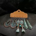 thumbnail image 4 of RSAMD Green Turquoise Ethnic Dangle Drop Earrings for Women Vintage Boho Jewelry Set-Style A, 4 of 8