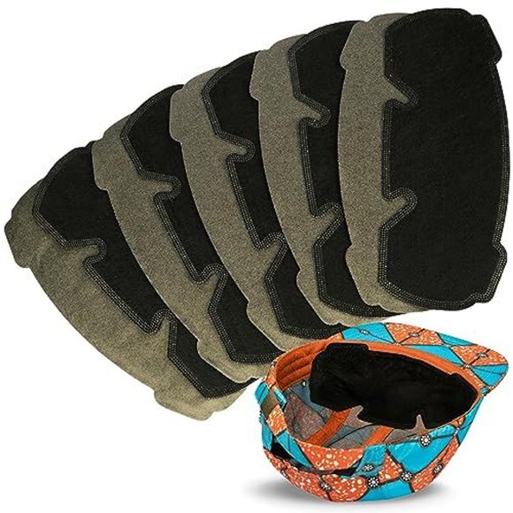 Maplefield Forros desechables de 3 capas para sudor para gorra y casco