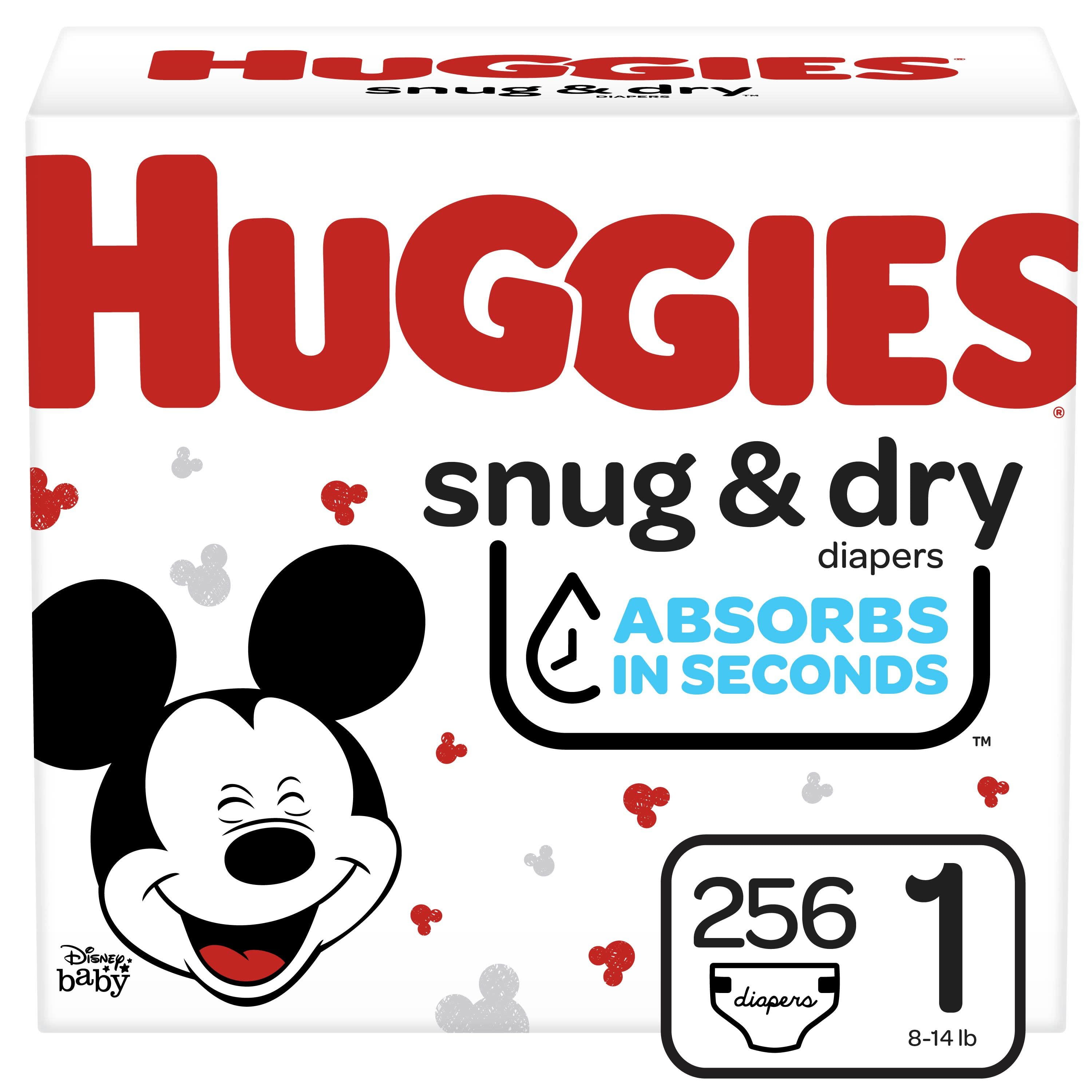Huggies Snug \u0026 Dry Diapers, Size 1 