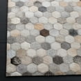 thumbnail image 5 of SAFAVIEH Studio Leather Jampa Geometric Area Rug, Ivory/Grey, 8' x 10', 5 of 8