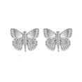 thumbnail image 1 of Boucles d'Oreilles Papillon en Alliage de Mode Boucles d'Oreilles Percées pour les Femmes, 1 of 10