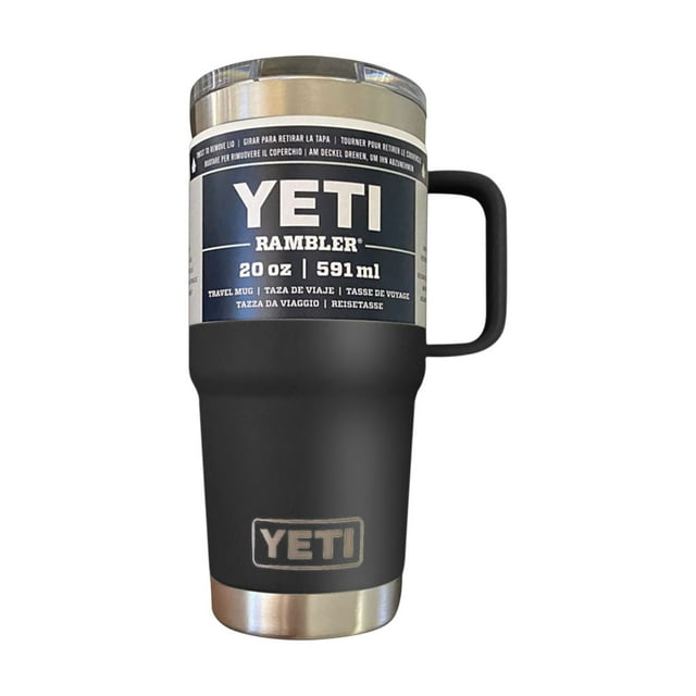 CRCMURE Verre&Bouteille Tasse de Voyage 20 Oz en Acier Inoxydable à Isolation sous Vide avec Couvercle Stronghold