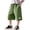 Green, variant on Kids Boys Solid Color Athletic Shorts Knee Length Casual Sportswear with Pockets Elastic Waistband Stylish Bottoms for Summer Brown 6 Years-7 Years