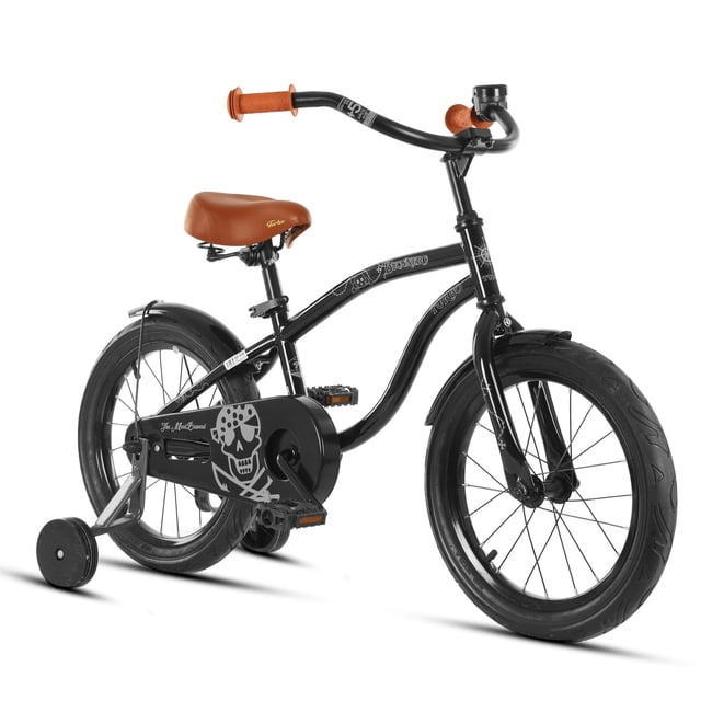 Bicicleta Infantil Retro R16 Bucanero 1 Velocidad Negro Turbo