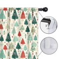 thumbnail image 4 of Blackout Kids Curtains,Beige Christmas Tree Pattern Childrens Insulated Curtains Set Of 2,Bedroom Essentials,Toddler Room Decor 42"x54", 4 of 5