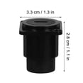 thumbnail image 2 of FELTECHELECTR Rj45 Red De Montaje En Panel Con Conector Bulkhead Negro Para Conexión Ethernet Estable Y Duradera, 2 of 8