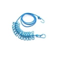 thumbnail image 1 of Cuerda para colgar calcetines Zhivalor con 12 clips azul, 1 of 1