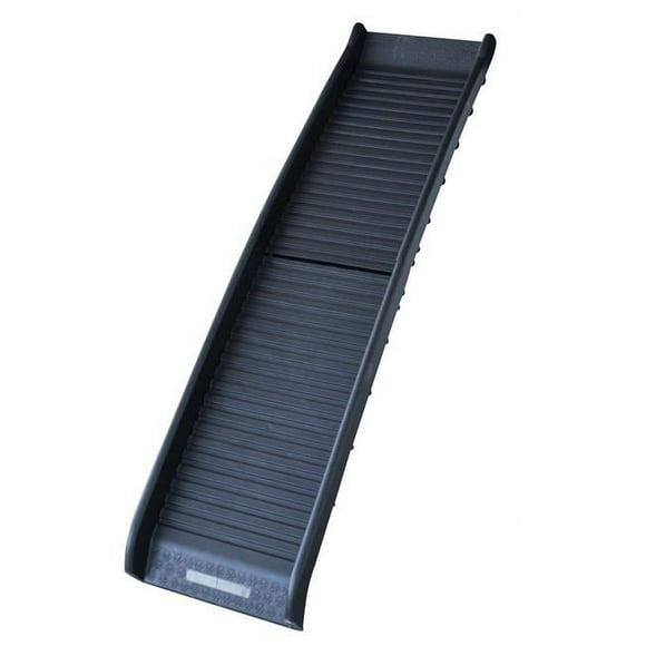 AmeriHome BFPPR60 61 in. Folding Plastic Portable Pet Ramp, Black