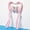 Pink, variant on Multifunctional Manual Six-wheel Neck Massager Massage Relieve Roller Massage Tool