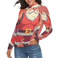 thumbnail image 2 of Strong Santa Women's Turtleneck Sweater Long Sleeve Ribbed Fitted Turtle Neck Casual Fall Winter Collection Top M, 2 of 4