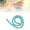 thumbnail image 4 of Natural Stone Beads, Unique Round Smoothing Turquoise Beads Blue  For Necklaces For Earrings For DIY Bracelets, 4 of 8