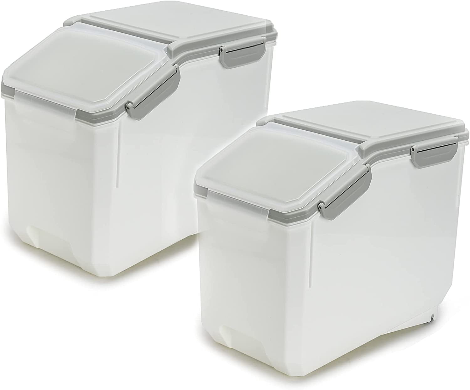 HANAMYA 15 Liter / 15 lbs Pet Food Storage Container with Measuring Cup