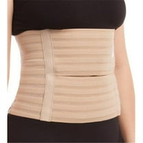 Gabrialla Slimming Postpartum Abdominal and Back Support Wrap, Recovery Binder for Women: AB-309(W) - X-Large, Beige
