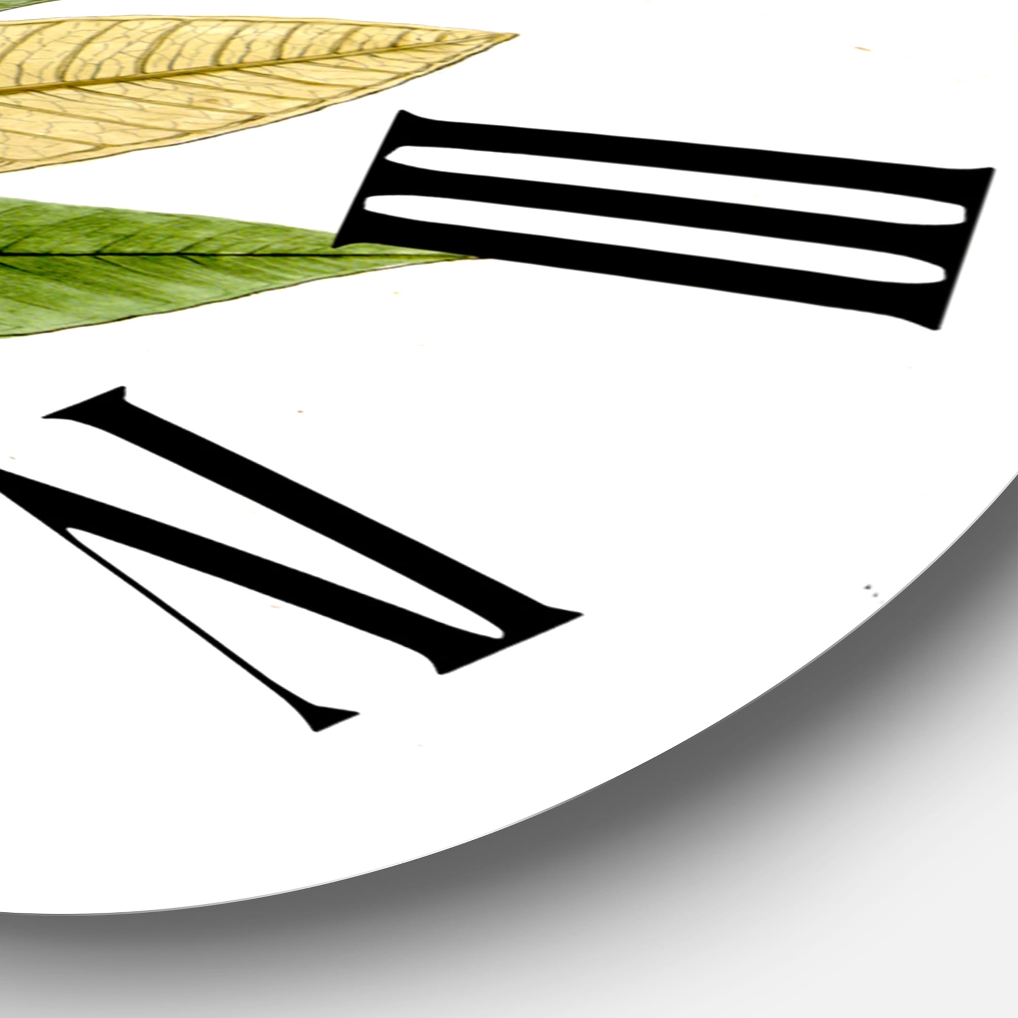 Designart 1 in Quartz Traditional Wall Clock