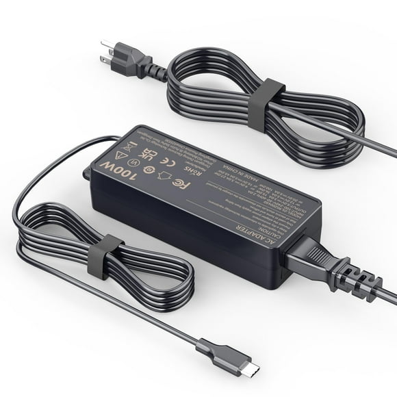Cargador USB C para portátil HFLRZZ de 100 W, carga rápida, 20 V, 5 A