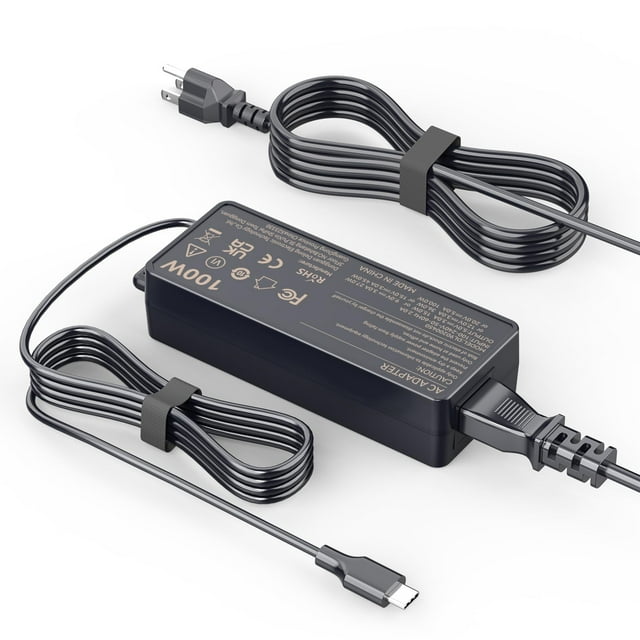 Cargador USB C para portátil HFLRZZ de 100 W, carga rápida, 20 V, 5 A