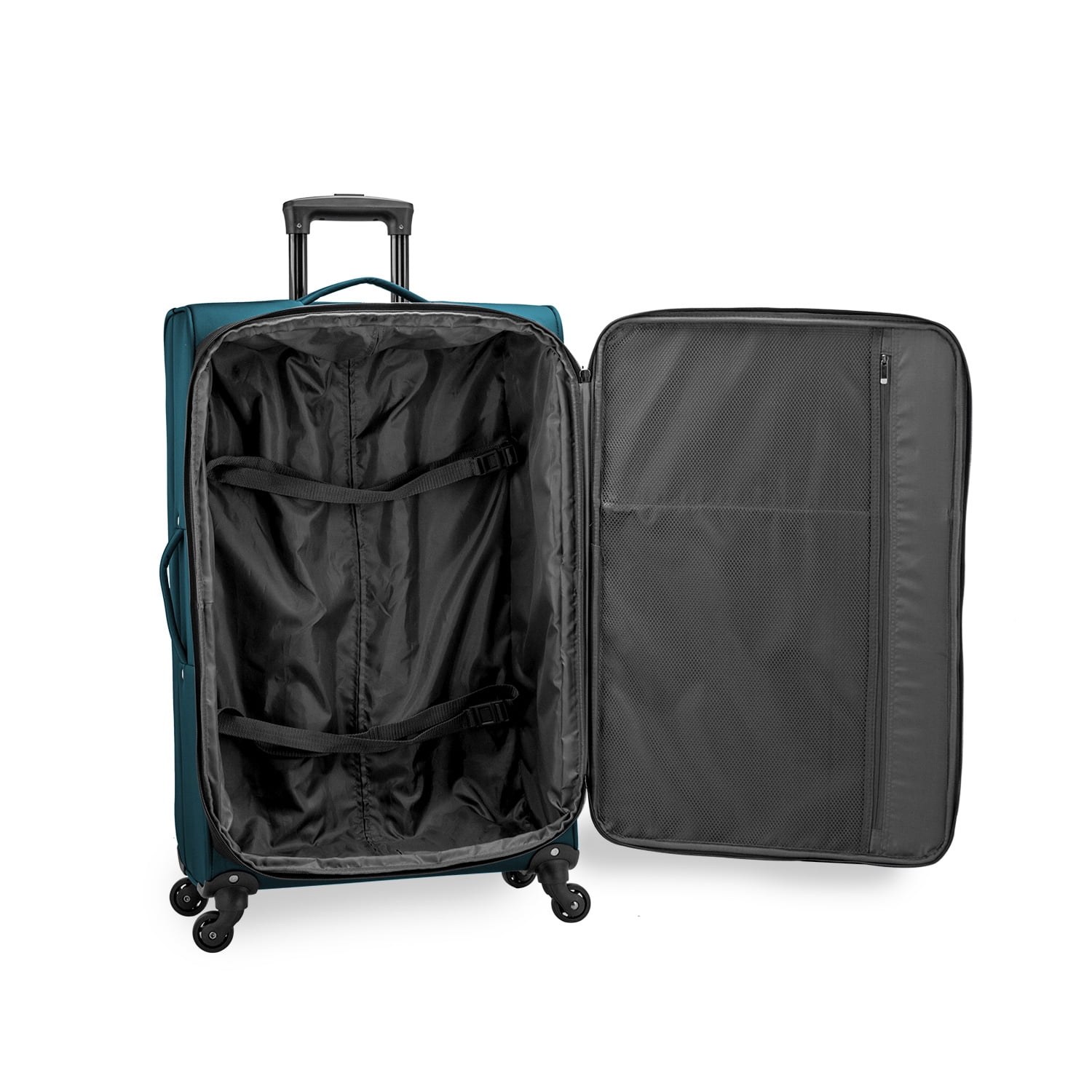 U.S. Traveler Appleton 22" Softside Expandable Spinner Luggage, Teal