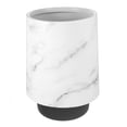 thumbnail image 2 of FELTECHELECTR Cubo de basura con diseño de mármol, de plástico, para baño y cocina, 2 of 5