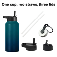 thumbnail image 3 of Sports Water Bottle - Leak Proof, Vacuum Insulated Stainless Steel, Double Walled, Thermo Mug, Metal Canteen, 3 of 5