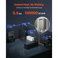 thumbnail image 2 of VEVOR Propane Tankless Water Heater 5.3Gal 120000 BTU Smart Temp Control, 2 of 9