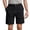 Black, variant on Mens Dress Shorts Summer Casual Elastic Waist Lightweight Breathable Straight Leg Relaxed Fit Golf Shorts with Pockets