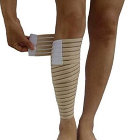 IGIA Elastic Adjustable Bandage Wrap Tape Wrap For Leg Calf Thigh Support