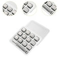 thumbnail image 6 of Tongina Stainless Steel Ice Cubes Quickyly Cooling Food Grade Drinks Chilling Stones Whisky Cubes for Cocktails Beer Kitchen Bar 12 with Clip, 6 of 8