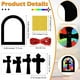 thumbnail image 2 of Kit de manualidades con forma de cruz religiosa Chiisong con papel de seda, 2 of 6