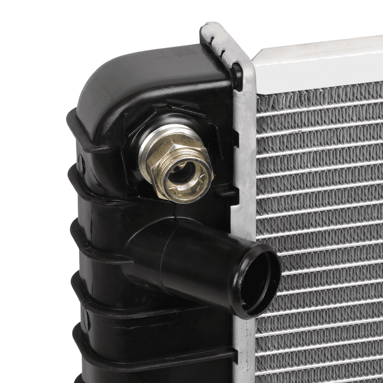 OE Style Aluminum Radiator For 1994-1995 Chevy S10 & GMC Sonoma 4.3L – 1-Row, Transmission & Engine Oil Cooler Included