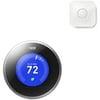Google Nest Learning Thermostat 2nd Gen. Programable Smart Thermostat Automatiacally Adjusts and Helps Save Energy (Thermostat and Heat Link)