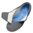 thumbnail image 3 of Zapatos ortopédicos para caminar para personas mayores, suaves y cómodos, con ajuste ancho y transpirables, con cierre de velcro, 3 of 4