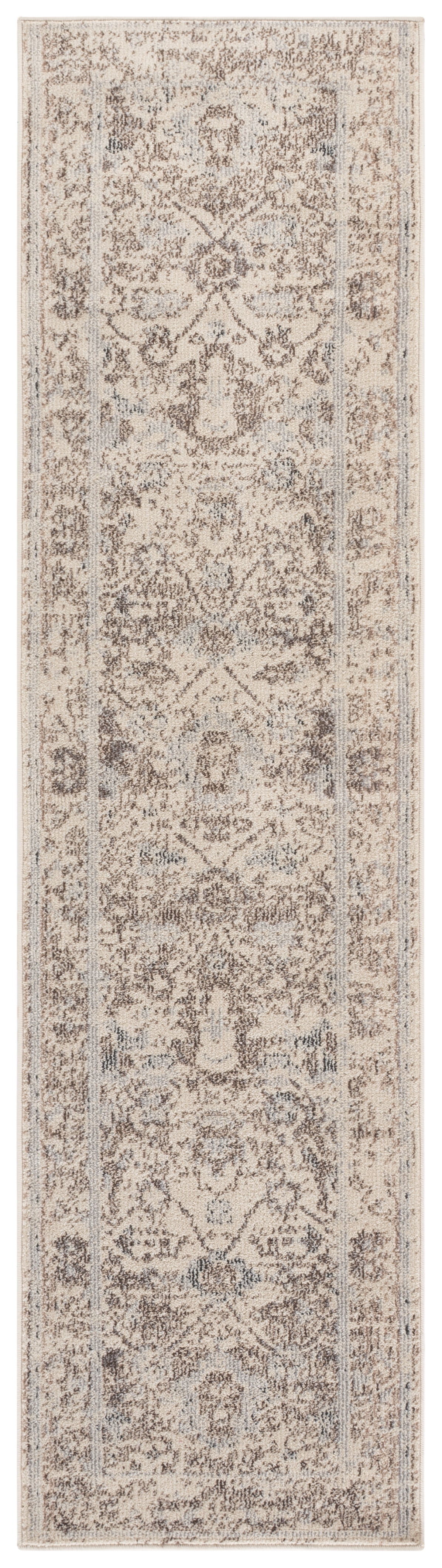 Safavieh Madison Audra Oriental Runner Rug, Ivory/Beige Gray, 2' x 8'
