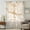 Beige, Cream, White, variant on Palm Tree Monstera Sheer Curtains 96" Long for Living Room, Cream Beige Leaf Boho Botanical Tropical Light Filtering Privacy Drapes, Breathable Semi Sheer Window Treatment for Bedroom Dining Room