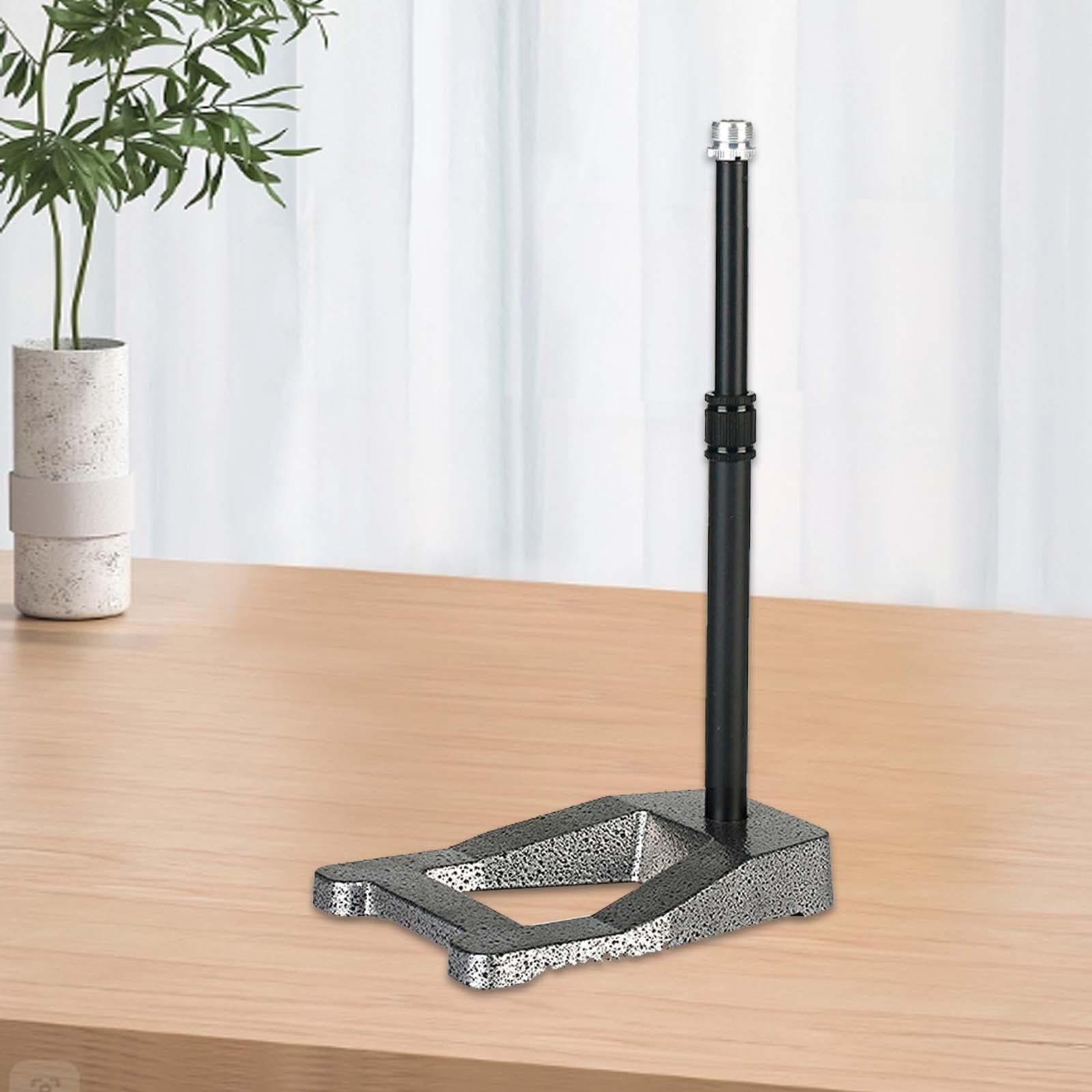 LeeQinersw Adjustable Height Microphone Stand Recording Equipment Desktop Stand Bracket for Stlyle B
