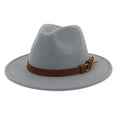 thumbnail image 1 of Fedora Adjustable Breathable Felt Men Vintage Style Hat for Hiking, 1 of 9