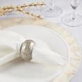 thumbnail image 4 of Textured Capiz Napkin Ring (Set of 4), 4 of 4