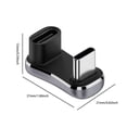 thumbnail image 4 of Adaptador Tipo C/USB Hembra a Tipo C Macho para Steam Deck (140W 20Gbps) Kuymtek  Para estrenar, 4 of 4