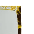 thumbnail image 2 of Palm Tree Fitted Sheet, Holiday Theme a Sunny Tropical Place with Palm Trees Illustration Print, Soft Decorative Fabric Bedding, Full Size, Yellow and White, by Ambesonne, 2 of 2