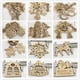 thumbnail image 1 of Manualidades creativas de madera Árbol de Navidad Decoración navideña Adornos de madera Colgante Enviar cuerda de cáñamo, 1 of 5