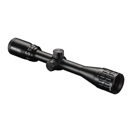 22 Winchester Rimfire Bushnell Banner Rimfire 3.5-10x36mm Riflescope w/ DropZone 22 Reticle, Matte Black - 613510B ()