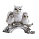 thumbnail image 1 of Figuras de búho, estatua de búho, adornos creativos, estatua de animal para sala de estar y oficina. Blanco, 1 of 7