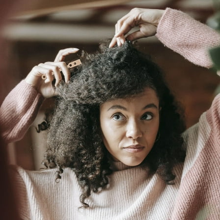 Soimiss Women Hairstyle Curlers Perm Rods Beige 1 Set