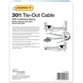 thumbnail image 2 of Ruffin' It Heavy Duty 30 ft.  Cable Tie-Out for Dogs, 1700# Strength for Dogs Up to 100 lbs., 2 of 4