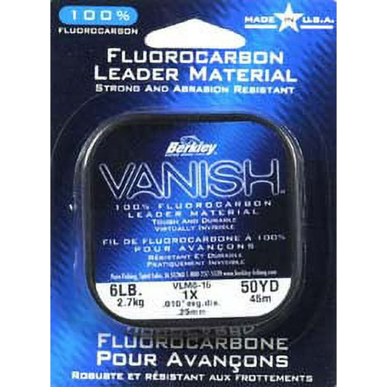 Berkley Vanish® Leader Material, Clear, 6lb | 2.7kg Fishing Line