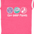thumbnail image 4 of Inktastic Eat Sleep Pilates Girls Baby Bodysuit, 4 of 5
