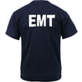 thumbnail image 2 of Kemp USA 18-001-EMT-2XL Emt Printed Front & Back T-Shirt, Navy - 2XL, 2 of 2