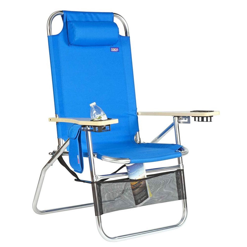 Copa 4 Position Big Tycoon Canopy Beach Chair 