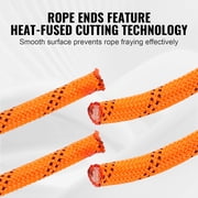 KFFKFF Arborist Tree Climbing Rope Double Braid Polyester 3/8 x 120 48-Strand